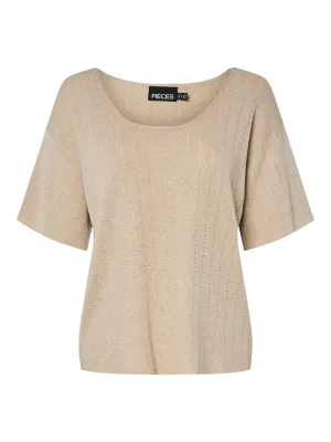 Pieces PCSALIMA SS O-NECK KNIT TOP FC 213111001 17160197