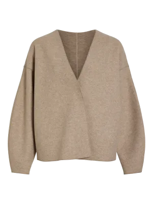 Vila VIJUICE LOOSE L/S JACKET - NOOS Natural Melange 14101198