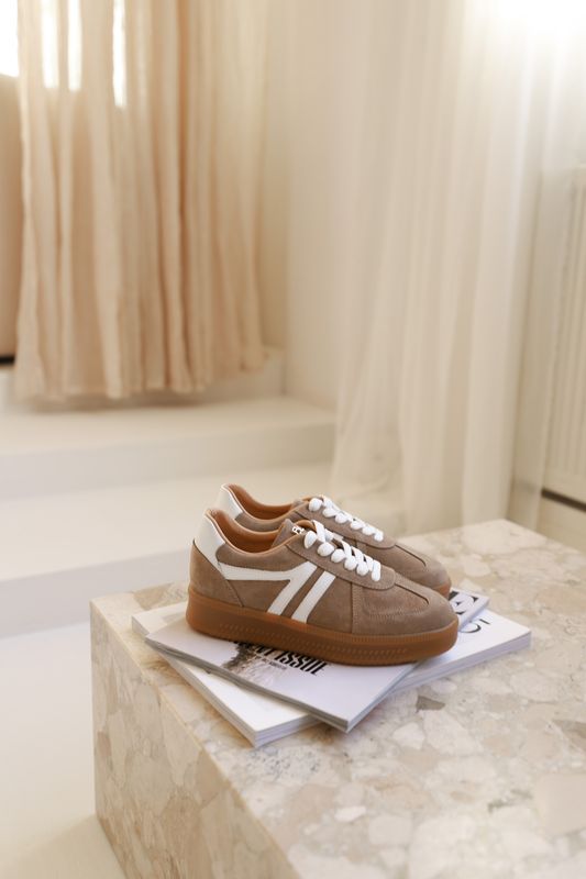 Babouche Lifestyle sneaker kum/white K-Liva-58