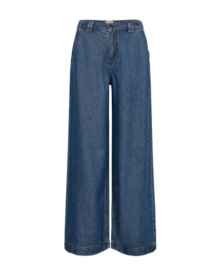 Freequent FQMILO-PANTS Medium Blue Denim 206334