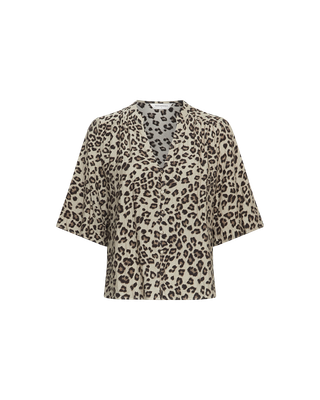 MSCH Copenhagen MSCHkalani vlora 2/4 shirt HUMUS LEO 19261