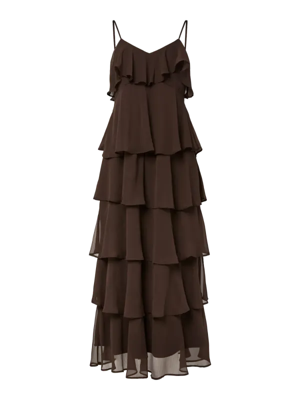 Pieces PCJASMIN ANKLE SLIP DRESS WVN D2D P: Delicioso 17163309