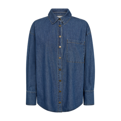 Freequent FQLISEA-SHIRT Medium Blue Denim 206588