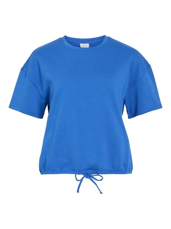 Vila VIFRANNE S/S SWEAT TOP/KA Nebulas Blue/KENTUCK 14114692