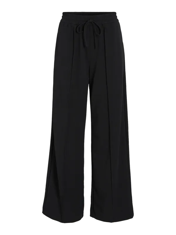 Vila VICLUA HW WIDE PANTS-NOOS Black Beauty 14095436