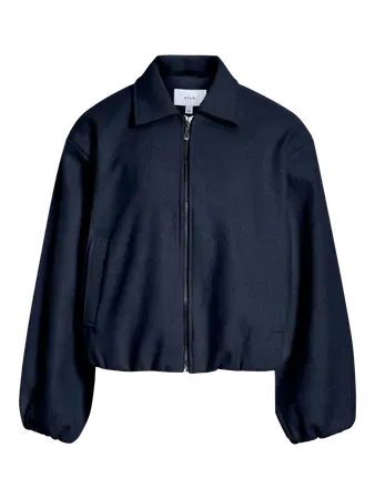 Vila VIBALOU LS SHORT JACKET Navy Blazer 14107560