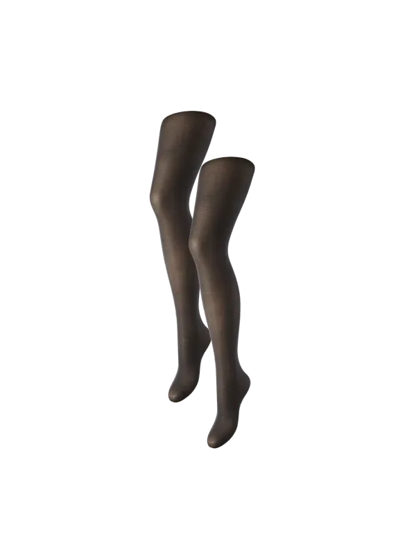 Pieces PCNEW NIKOLINE 20 DEN 2 PACK TIGHTS: Black 17091936