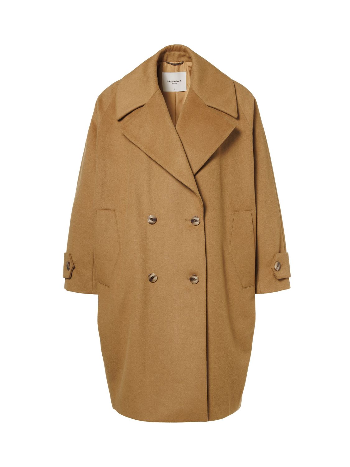Beaumont MARIAH coat dark camel BM08261253