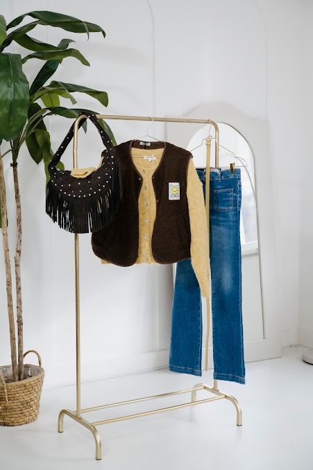Nameless gilet teddy bruin 2208