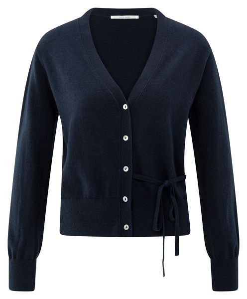 YaYa Cardigan with straps INKWELL BLUE 01-010122-508