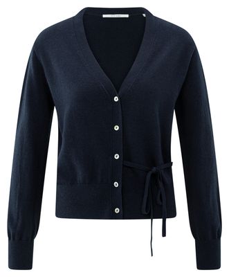 YaYa Cardigan with straps INKWELL BLUE 01-010122-508
