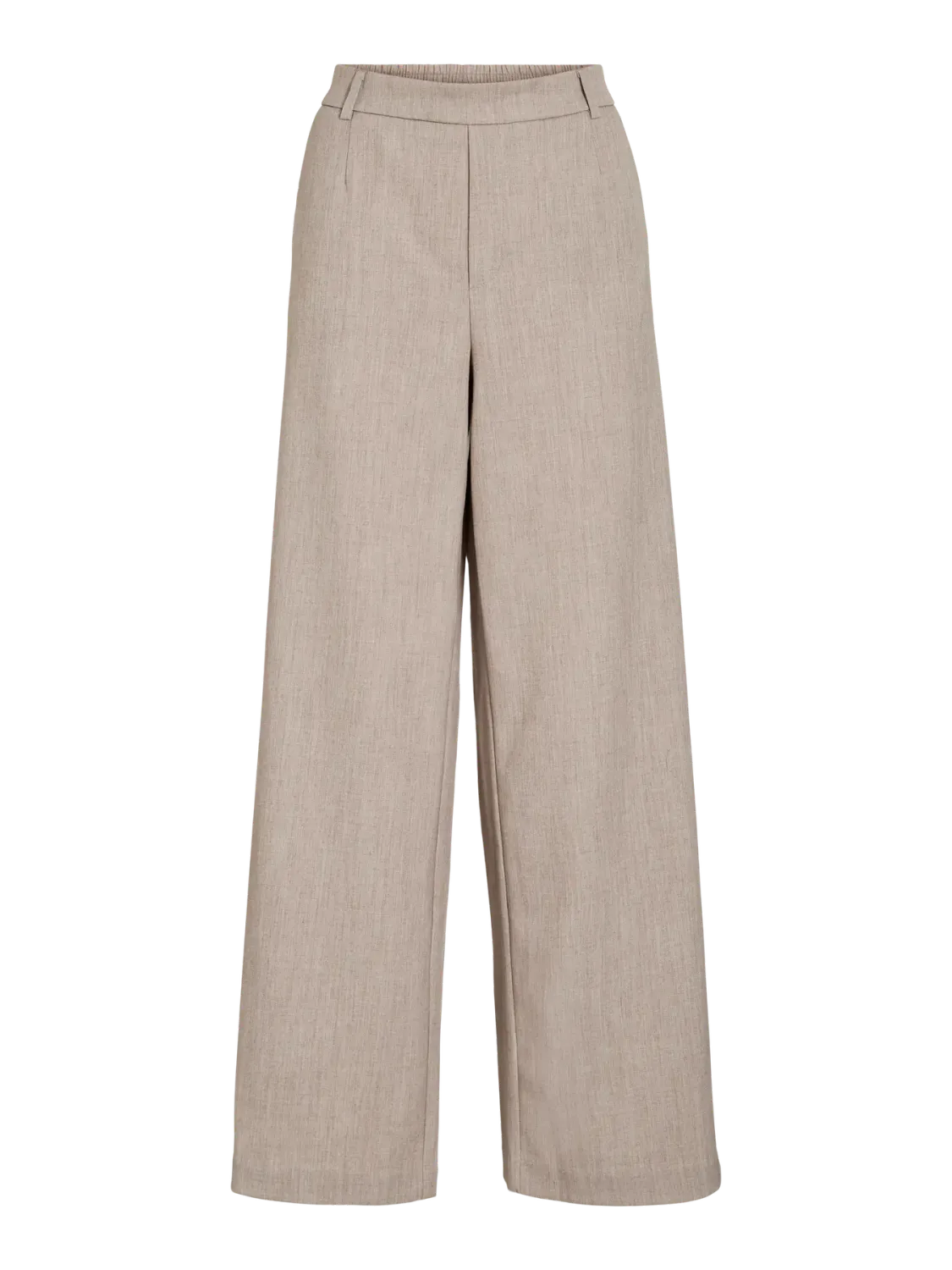 Vila VIVARONE HW WIDE PANT - NOOS Natural Melange 14087407