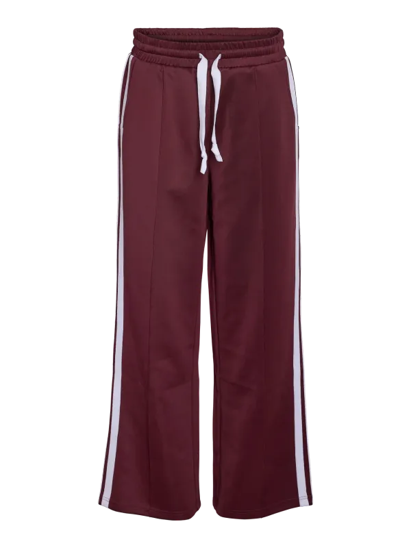 Noisy May NMJENNA NW SPORTY JOGGER JRS Windsor Wine/WHITE S 27031526