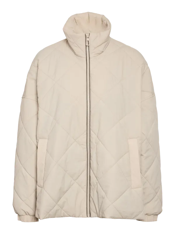 Noisy May NMSCOTT QUILTED JACKET Birch 27034469