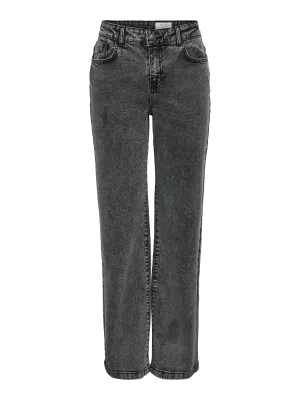 Noisy May NMYOLANDA NW WIDE JEANS AZ391DG FWD: Dark Grey Denim 27035210