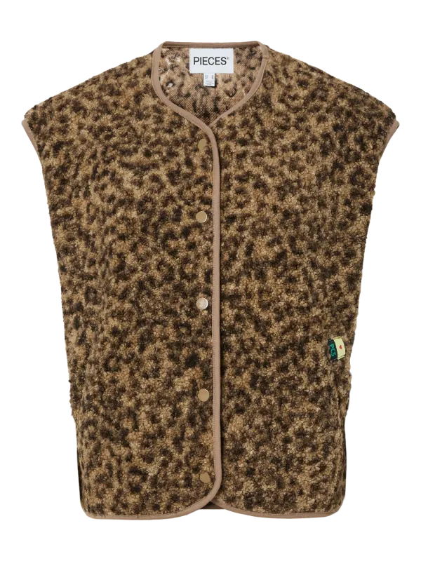 Pieces PCKATTY TEDDY VEST BC 236935001 17162344