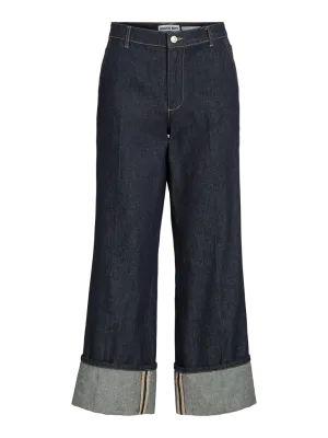 Bestseller Vila ROUMARTINE RW 7/8 S-F JEANS Dark Medium Blue Den 14107756