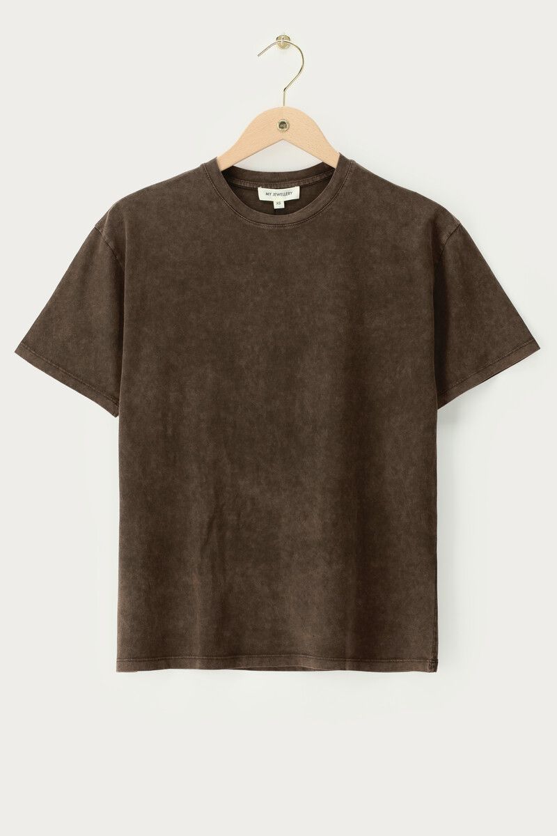 My Jewellery Avenue de lamour tee Brown MJ14235