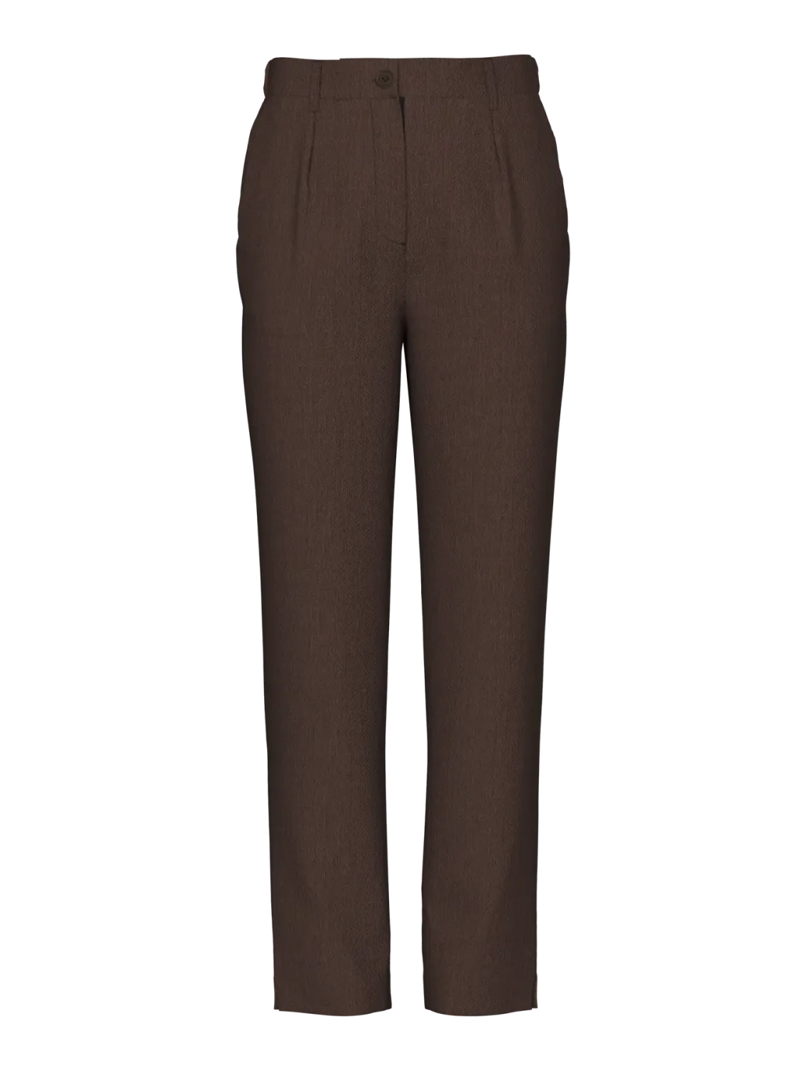Pieces PCKAMIL HW ANKLE PANT NOOS BC Hot Fudge 17155334