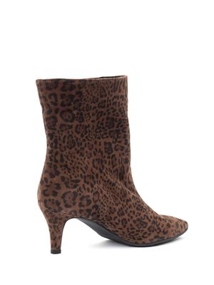 Babouche Lifestyle hak met print chita dark brown Alison-2