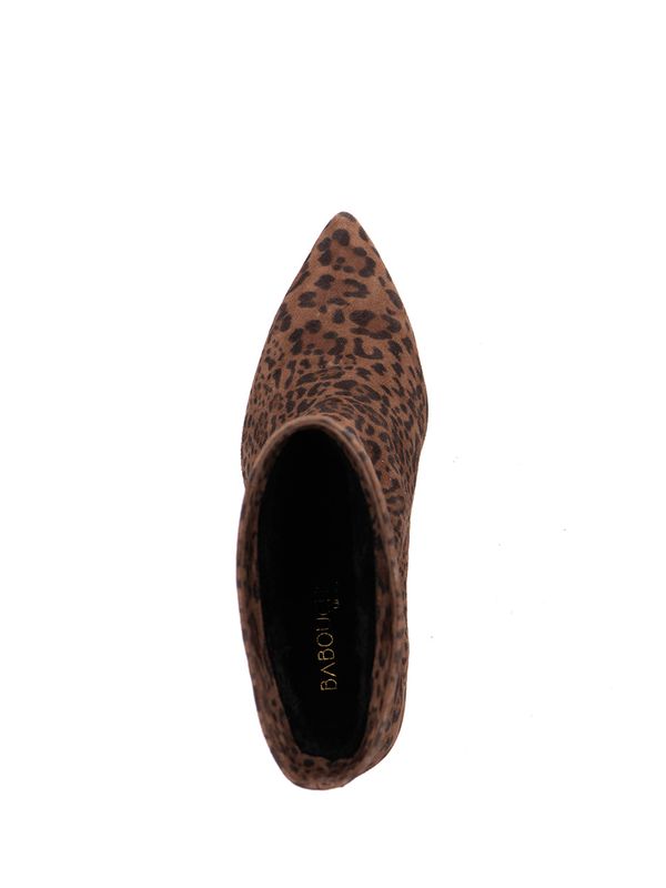 Babouche Lifestyle hak met print chita dark brown Alison-2