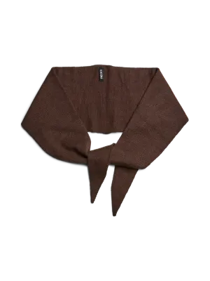 Pieces PCKOMMA TRIANGLE SCARF NOOS BC Hot Fudge 17159754