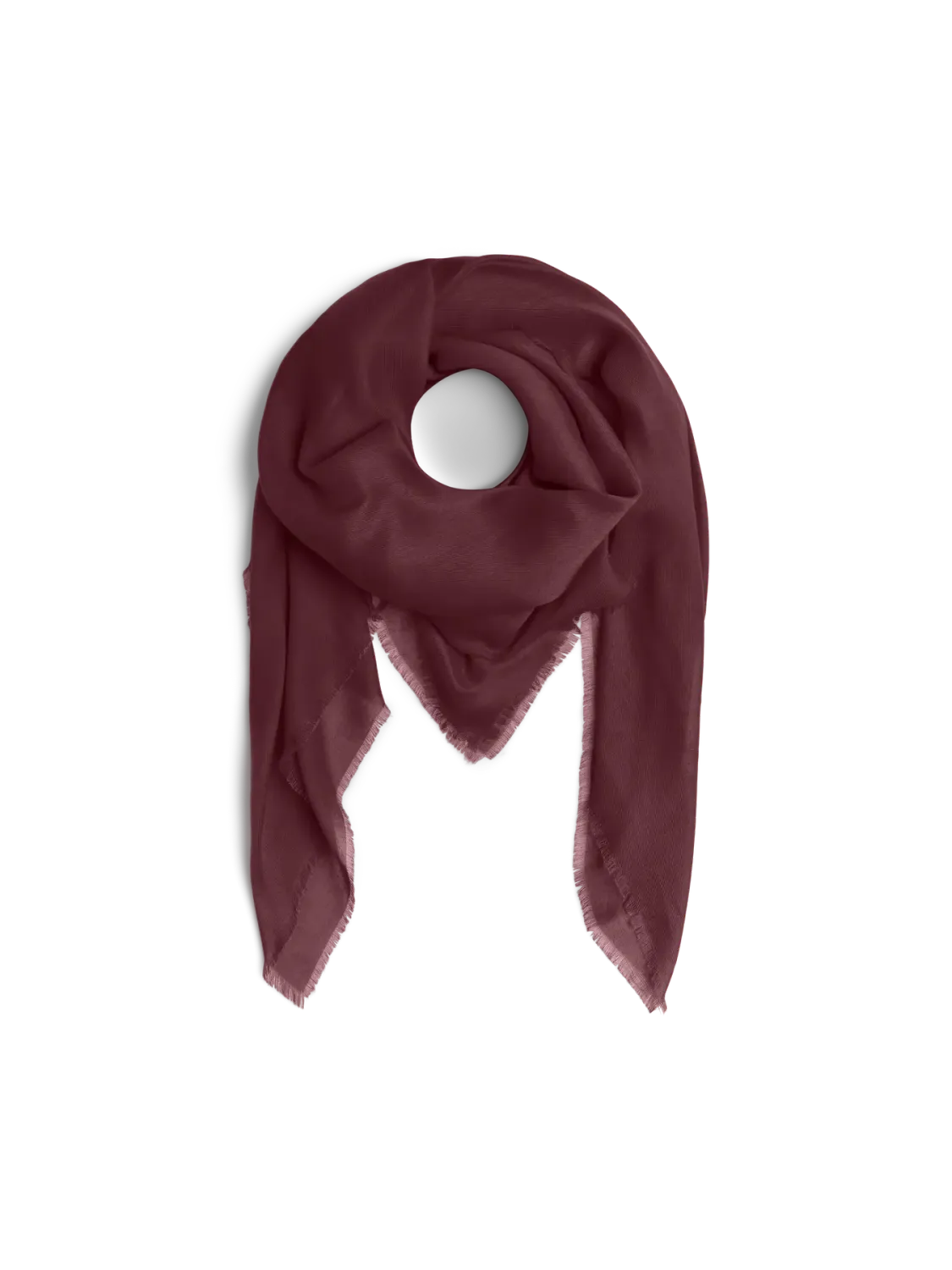 Pieces PCHAILEY SOFT SCARF NOOS BC Tawny Port 17159000