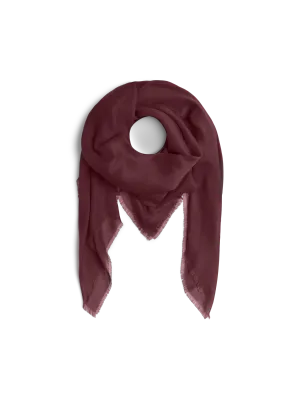Pieces PCHAILEY SOFT SCARF NOOS BC Tawny Port 17159000