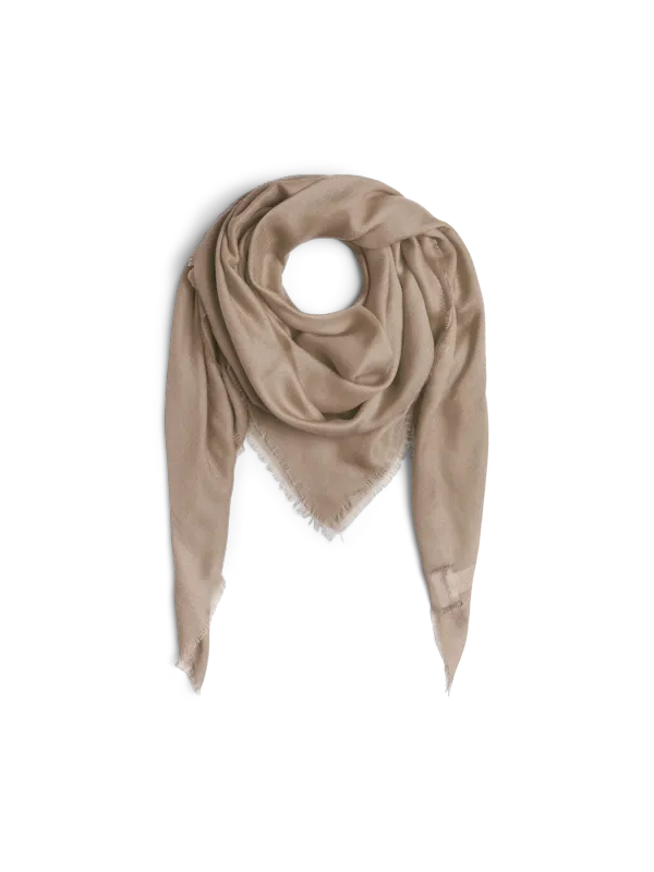 Pieces PCHAILEY SOFT SCARF NOOS BC Greige 17159000