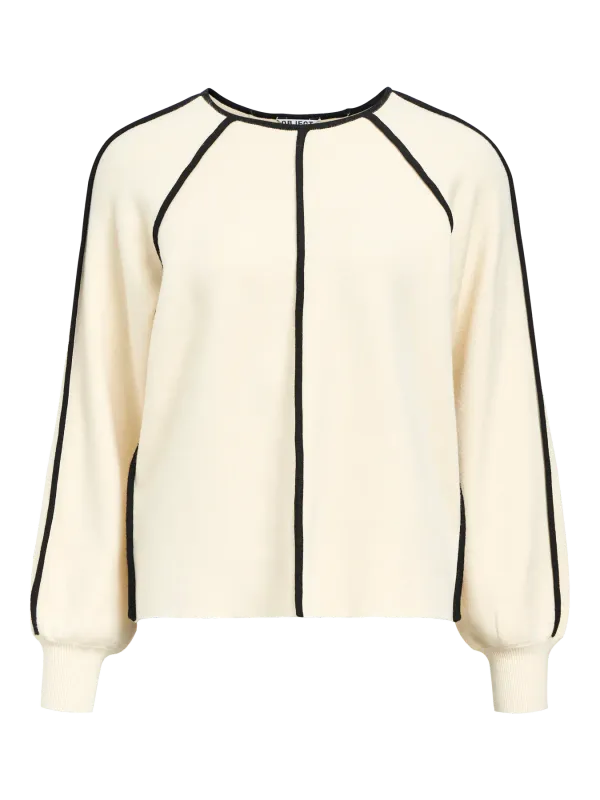 Object OBJREYNARD LS LO CONTRAST PULLOVER : 183539001 23047466