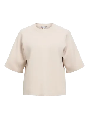 Object OBJREYNARD 2/4 KNIT PULLOVER NOOS Silver Gray 23045103