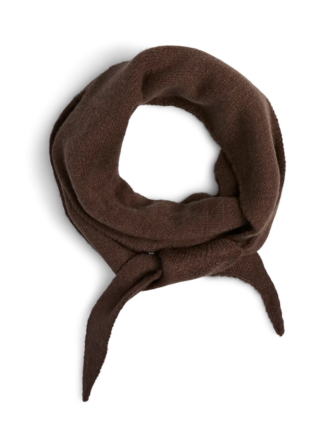 Pieces PCKOMMA TRIANGLE SCARF NOOS BC Hot Fudge 17159754