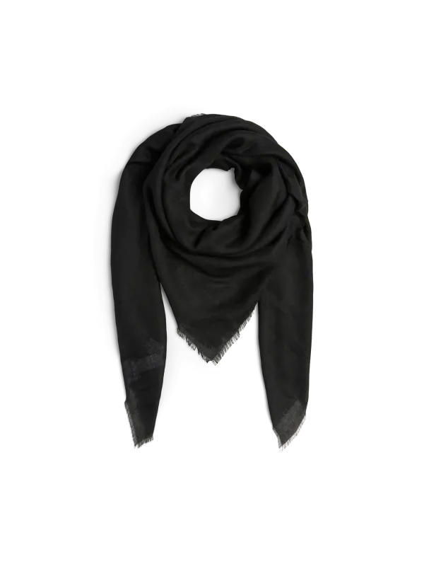 Pieces PCHAILEY SOFT SCARF NOOS BC Black 17159000