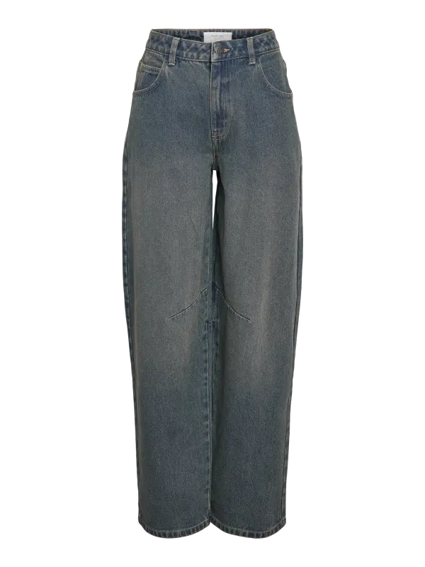 Noisy May NMHAZAL HW BARR KNE DRT JNS VI586MB: Medium Blue Denim 27034776
