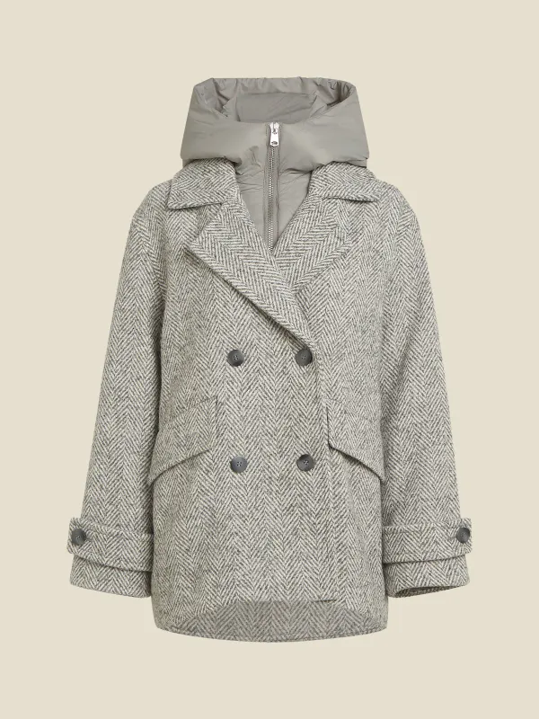 Beaumont AVRIL short coat soft grey BM07120253