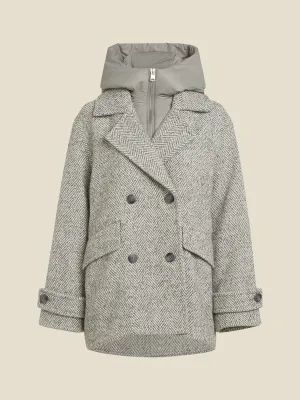 Beaumont AVRIL short coat soft grey BM07120253
