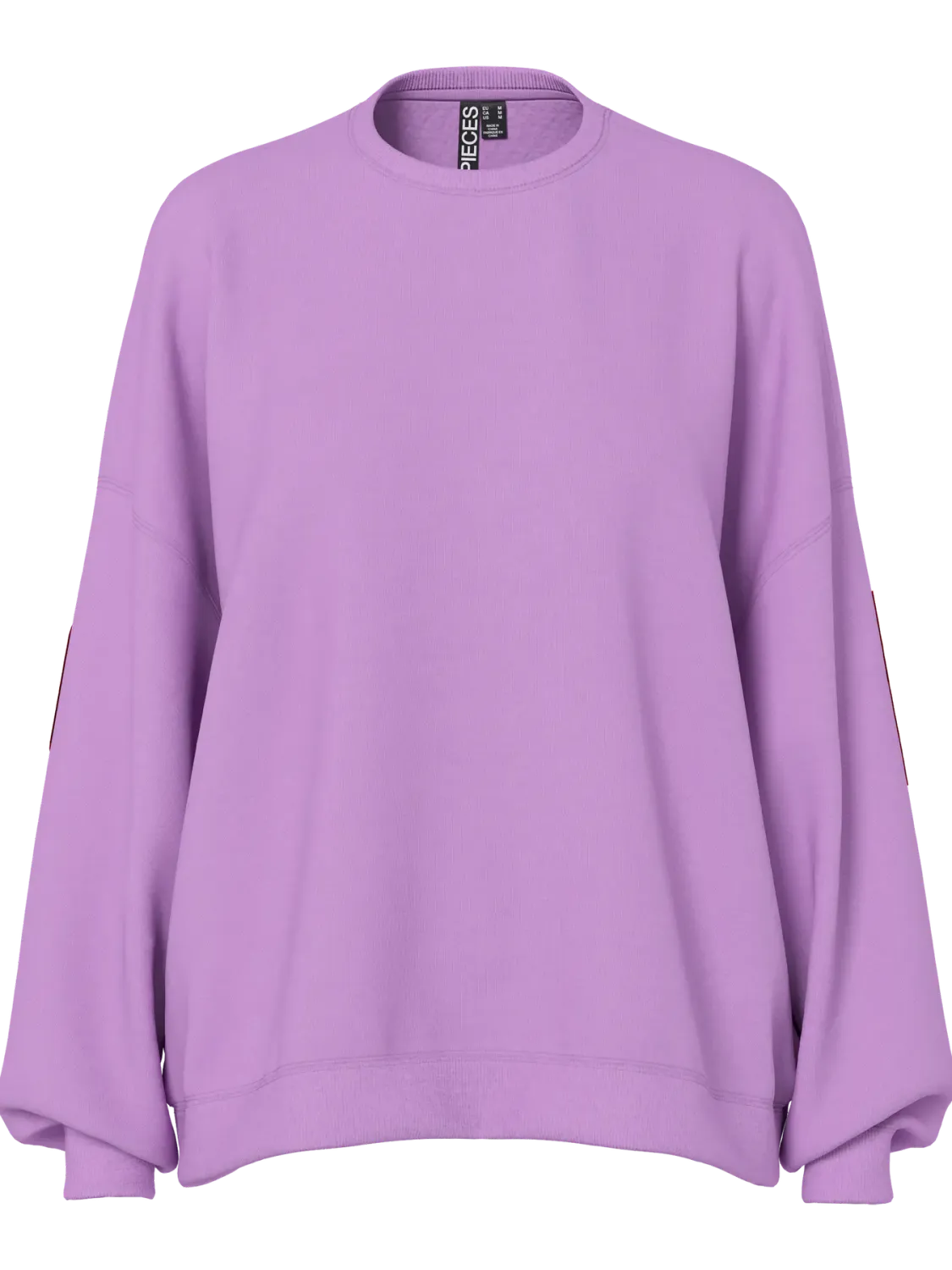 Pieces PCFANY LS O-NECK OVERSIZED SWEAT JR: African Violet/TOKYO 17164992