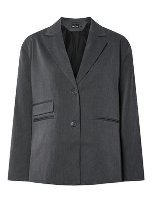 Pieces PCJINKX OVERSIZE BLAZER Asphalt/Melange 17159004