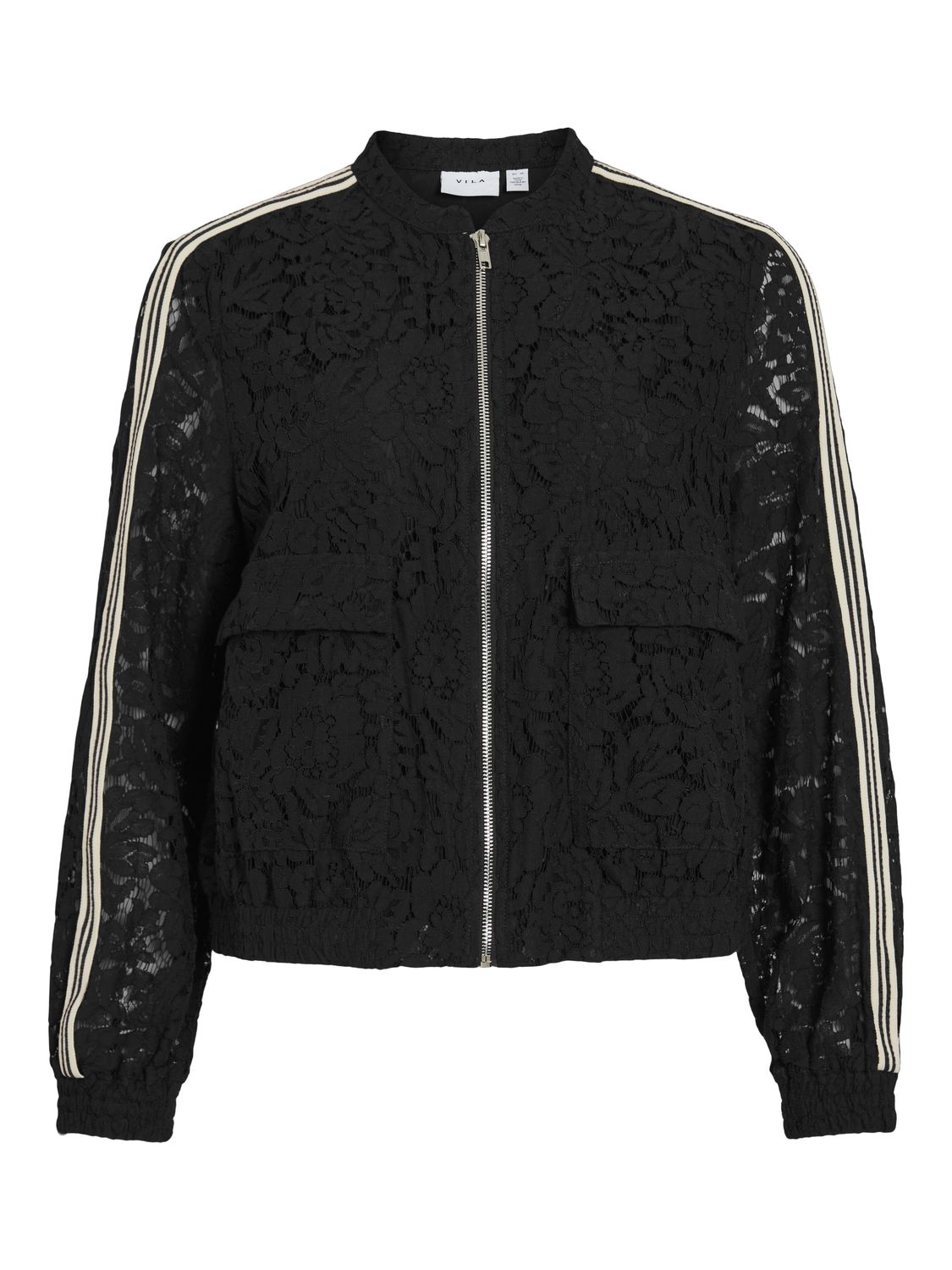 Vila VIOLINE L/S BOMBER JACKET Black 14115080