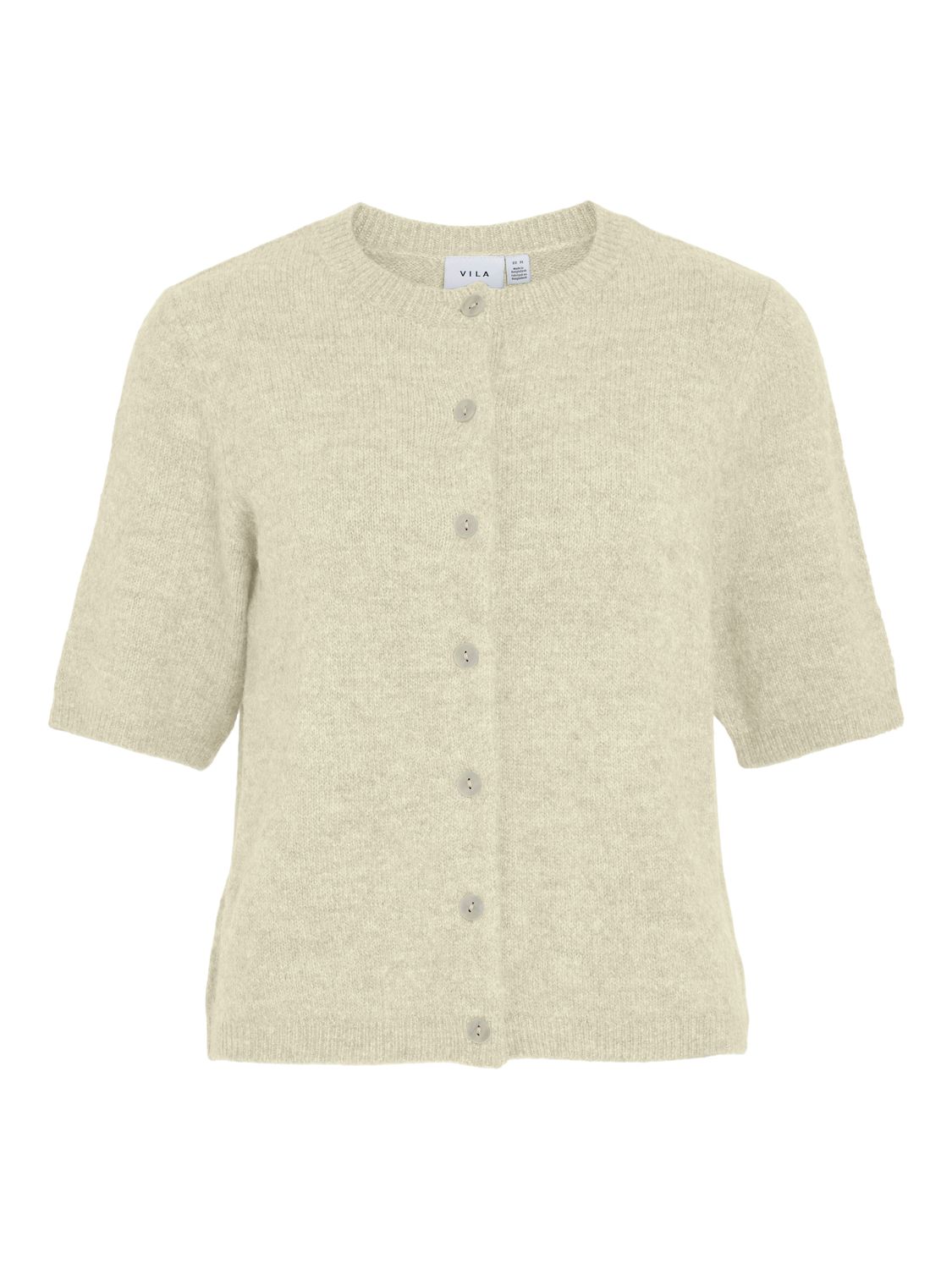 Vila VIDAINTY O-NECK 2/4 KNIT CARDIGAN/1 Fig/Melange 14108837