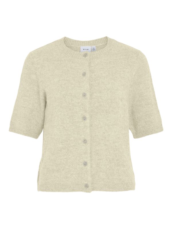 Vila VIDAINTY O-NECK 2/4 KNIT CARDIGAN/1 Fig/Melange 14108837