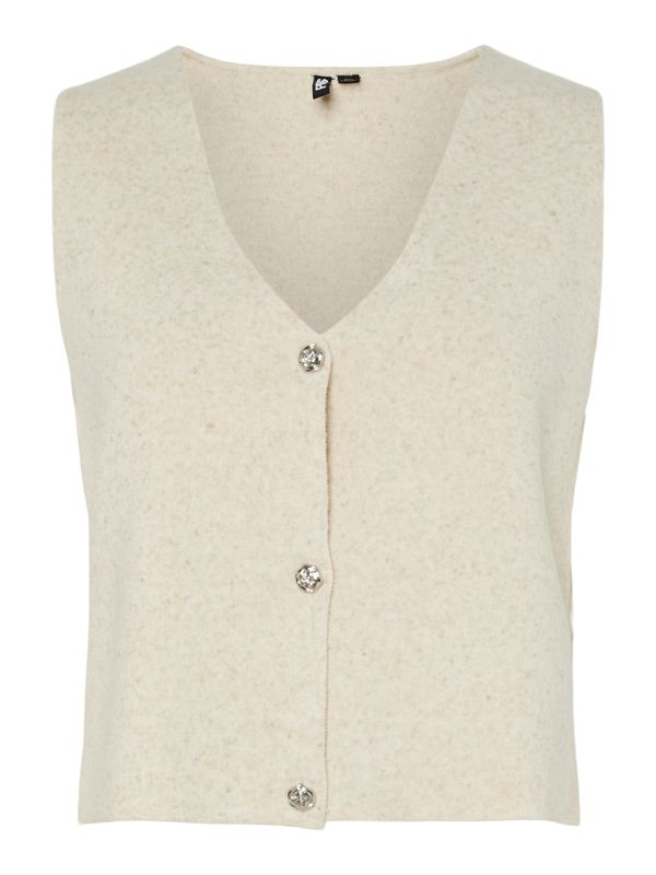 Pieces PCJONDA SL V-NECK KNIT VEST BC Birch 17159530