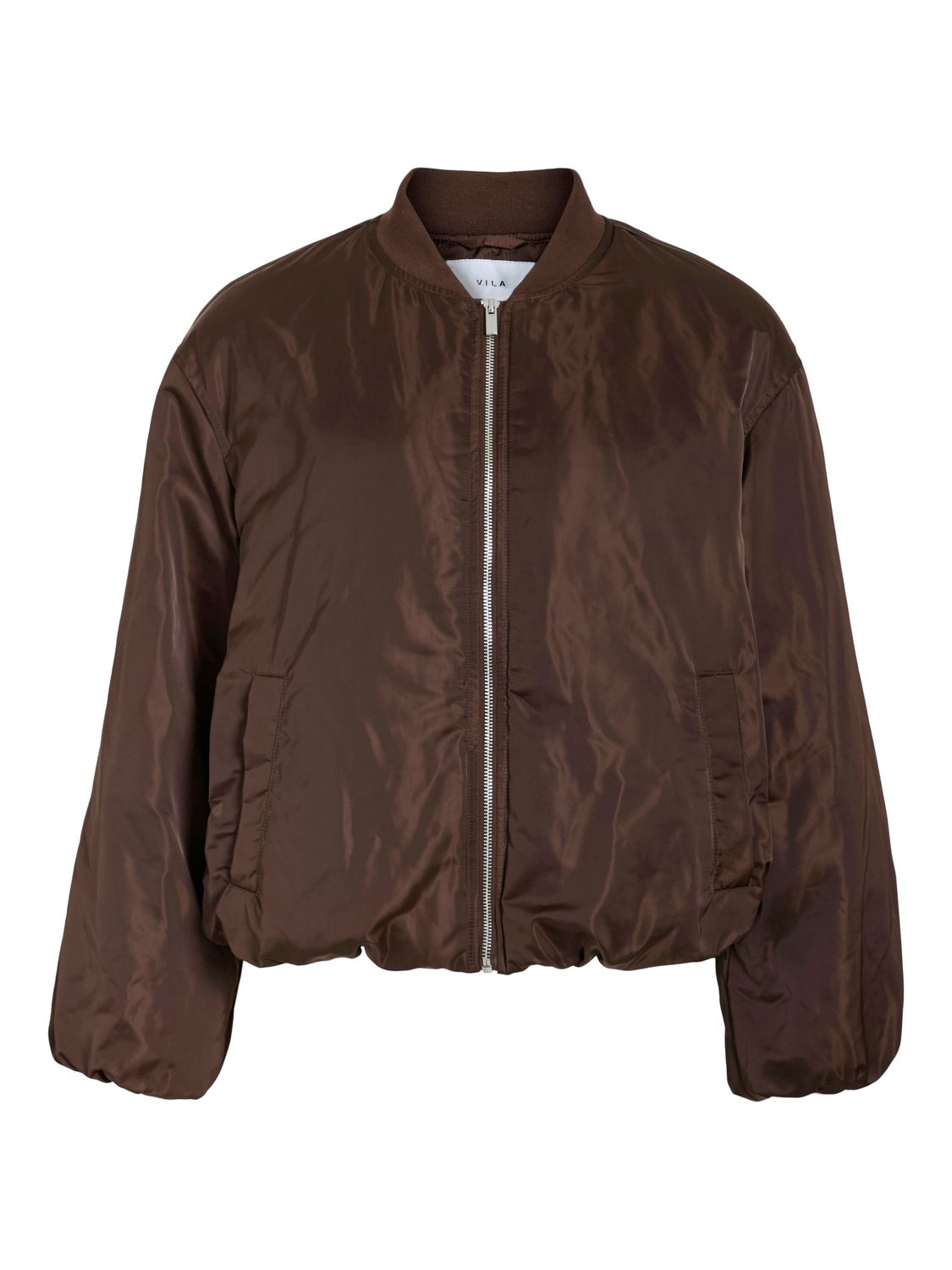 Vila VIBILLIE L/S BOMBER JACKET Coffee Bean 14110835