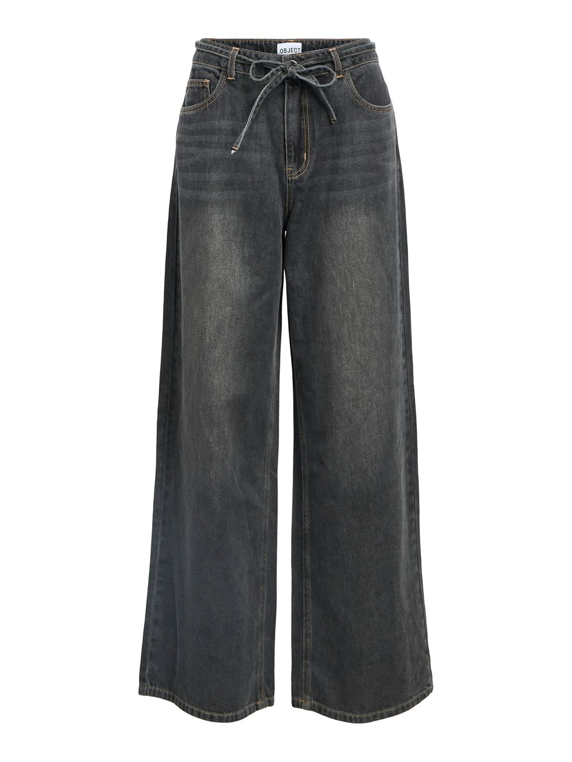 Object OBJROSIE MW WIDE JEANS NOOS Medium Grey Denim 23046943
