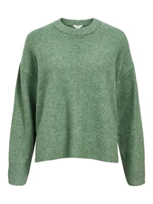 Object OBJJUNO L/S LO O-NECK KNIT NOOS Laurel Wreath/Melang 23046885
