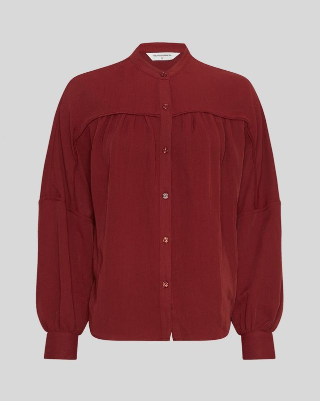 MSCH Copenhagen MSCHMadie Genette Shirt SYRAH 19225