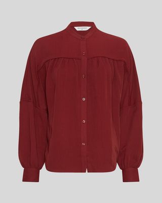 MSCH Copenhagen MSCHMadie Genette Shirt SYRAH 19225