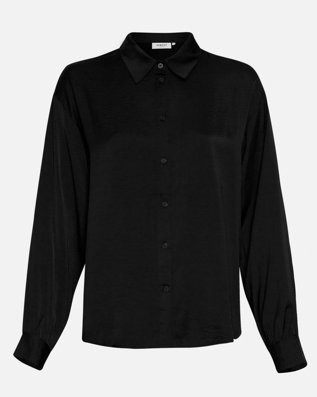 MSCH Copenhagen MSCHSandeline Maluca Shirt SLATE BLACK 18298