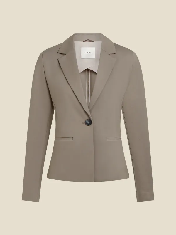 Beaumont PETIT Blazer chinchilla solid BC55110253