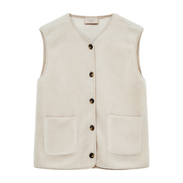 Freequent FQTEDDY-WAISTCOAT Moonbeam 207624